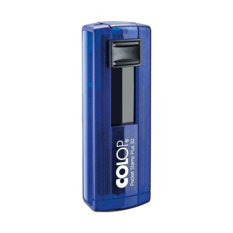 Colop C30 Cep Kaşe 18x47 mm Mavi Keçe resmi