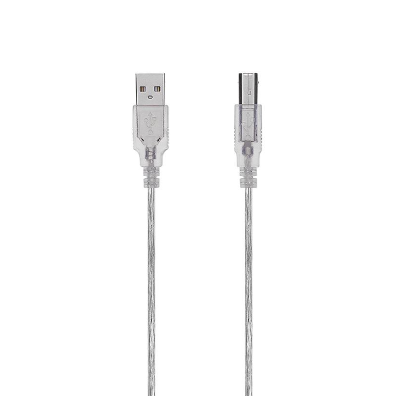 S-link SL-U2020 Usb2.0 Şeffaf Yazıcı Kablosu 2 m resmi