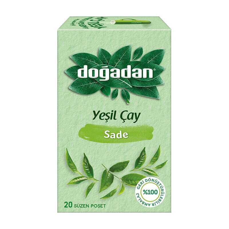 Doğadan Bitki Çayı Yeşil Çay 20'li Paket