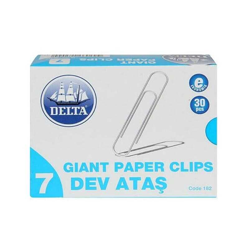 Delta Ataş 182 75 mm No:7 30 Adet - Metalik Gri