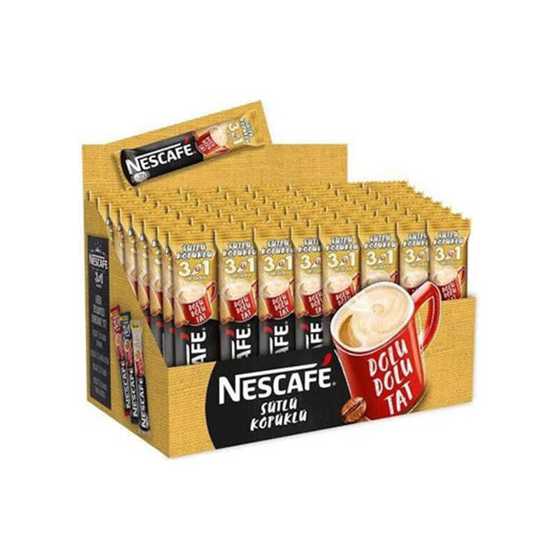 Nescafe 3 ü 1 Arada Sütlü Köpüklü 17,5 gr 72'li