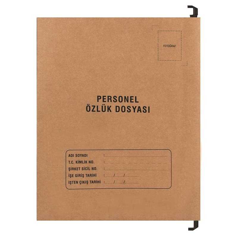 Tunakart P3006 Askılı Personel Özlük Dosyası Yapraksız