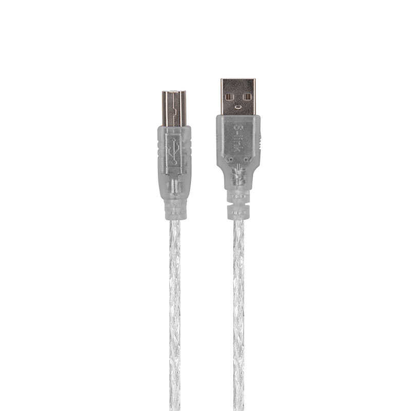 S-Link SL-U2015  Usb 2.0 1,5 m Yazıcı Kablosu- Şeffaf