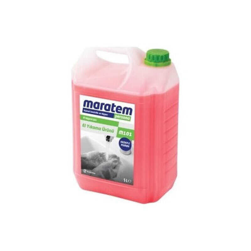 Maratem M101 Sıvı El Sabunu 5 lt Pembe