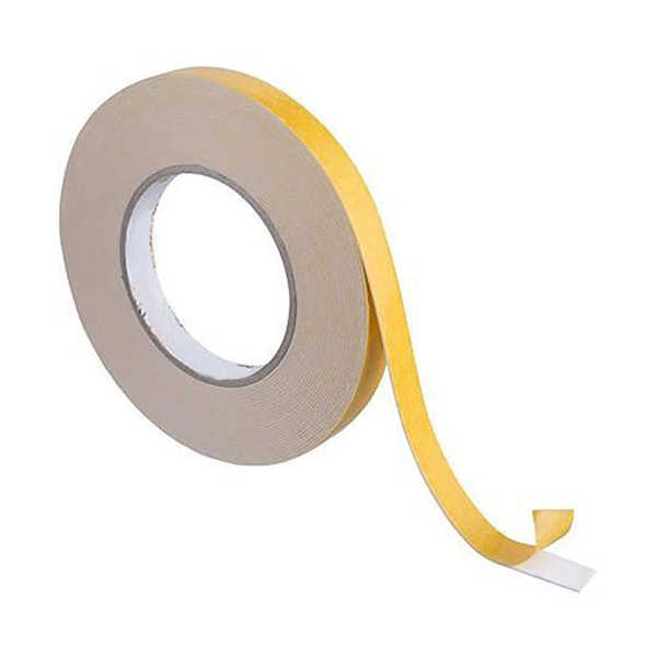 Plaşer Pe100 Çift Taraflı Köpük Bant 19 mm x 25 m -Beyaz
