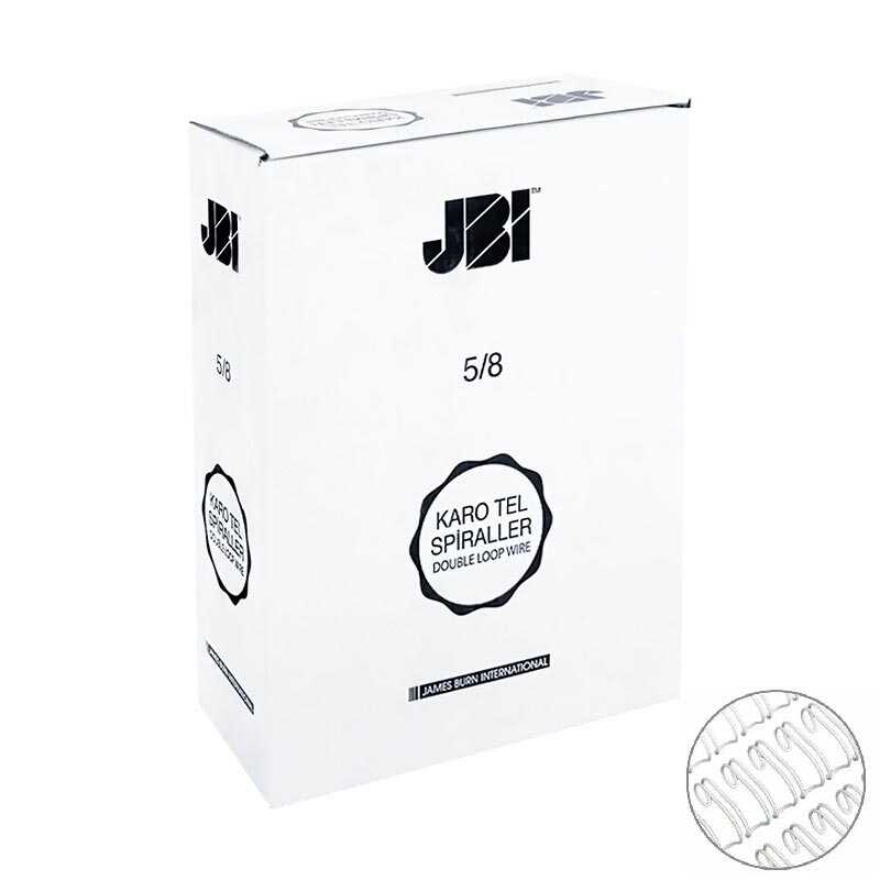 Sarff Spiral Jbı Karotel 5/8 50'li Paket - Beyaz