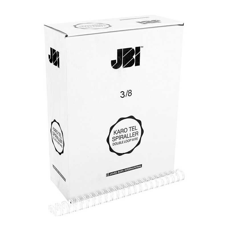 Sarff Spiral Jbı Karotel 3/8 100'lü Paket - Siyah