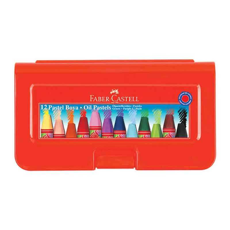 Faber Castell Pastel Boya Çantalı Köşeli 12 Renk