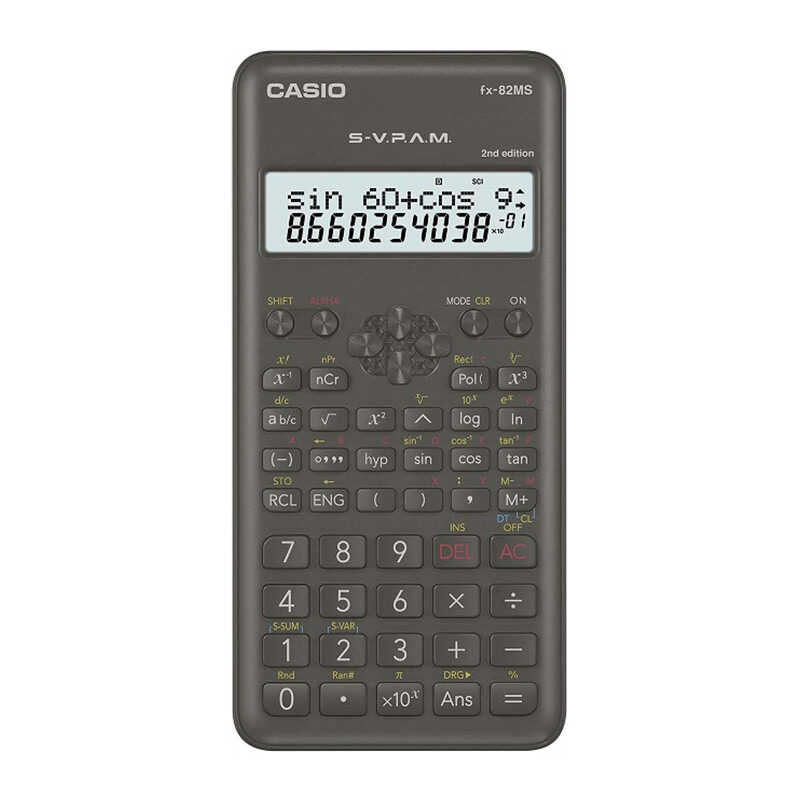 Casio Fx-82MS  Bilimsel Fonksiyonlu Hesap Makinesi 240 Fonksiyon