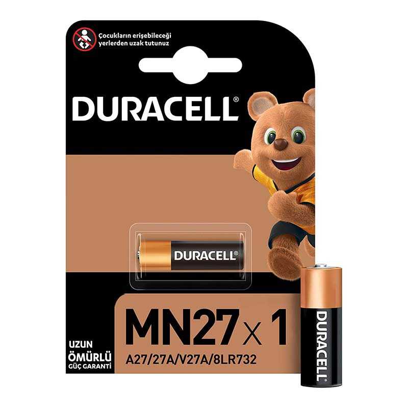 Duracell Özel Alkaline MN27 Pil 12 Volt Tekli Paket