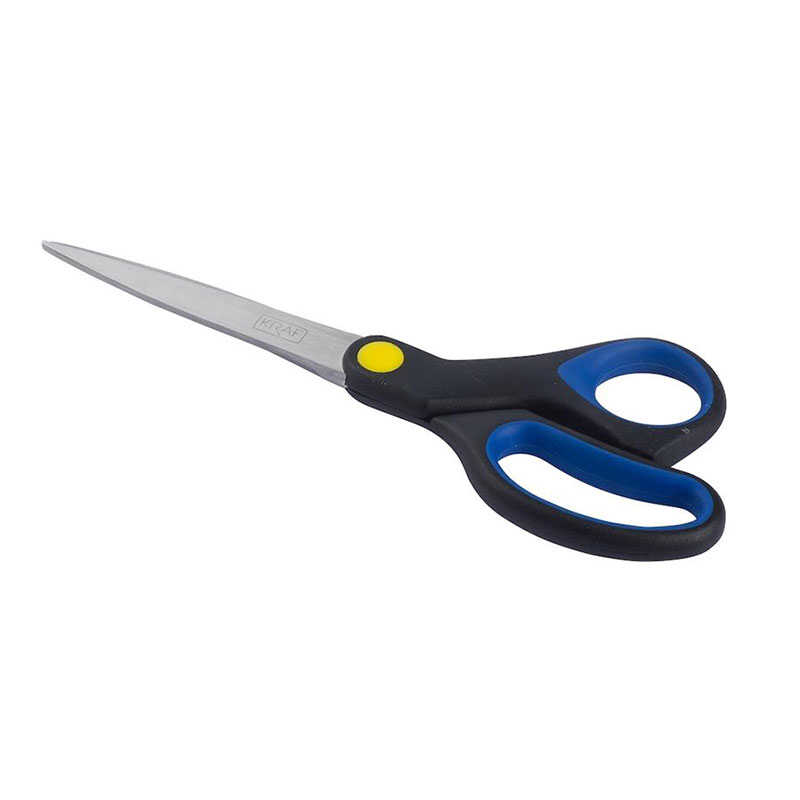 Kraf 715G Makas Kauçuk Saplı 19 cm