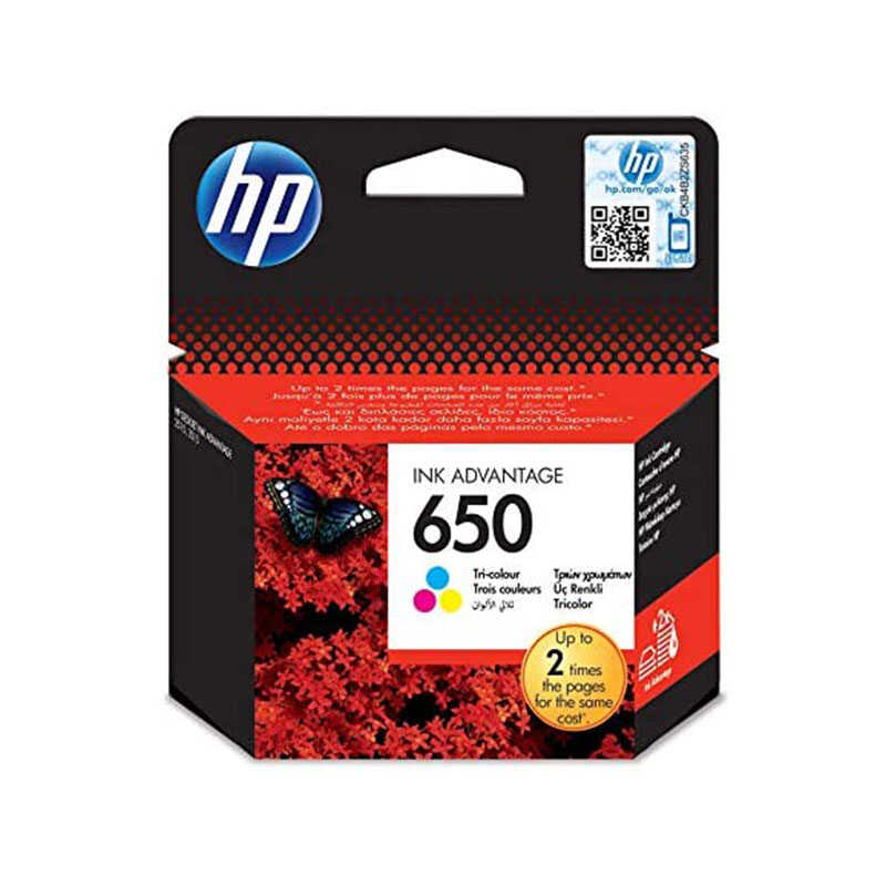 HP 650 CZ102AE Orijinal Kartuş Renkli