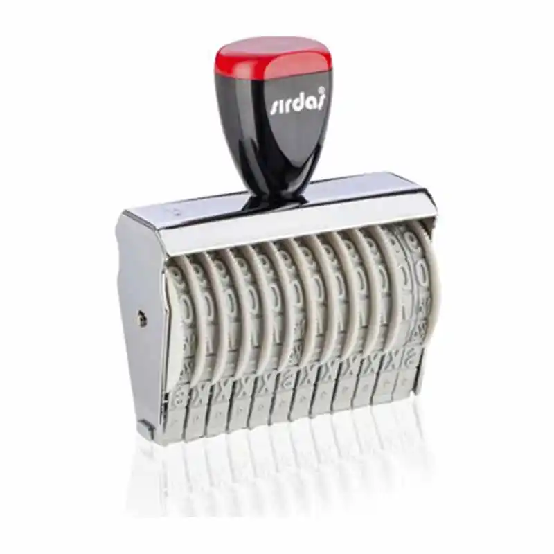 Sırdaş 15912 Numaratör 9 mm 12 Hane