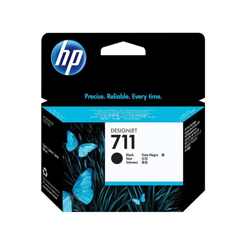 HP 711 CZ129A Mürekkep Kartuş  400 Sayfa - Siyah