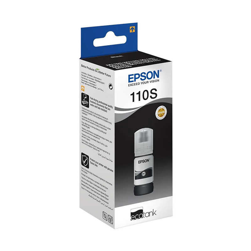 Epson Mürekkep No:110 C13T03P14A Siyah 120 ml