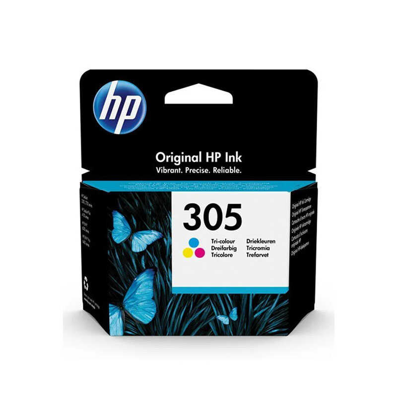 HP 305 3YM60AE Mürekkep Kartuş 100 Sayfa - Mavi-Sarı- Kırmızı