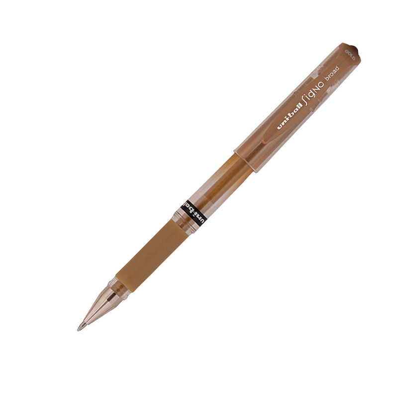 Uni-Ball UM-153 Signo Broad Jel İmza Kalemi 1.0 mm - Altın