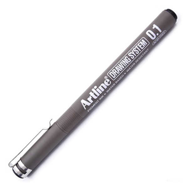 Artline 231 Drawing System Çizim Kalemi 0.1 mm - Siyah