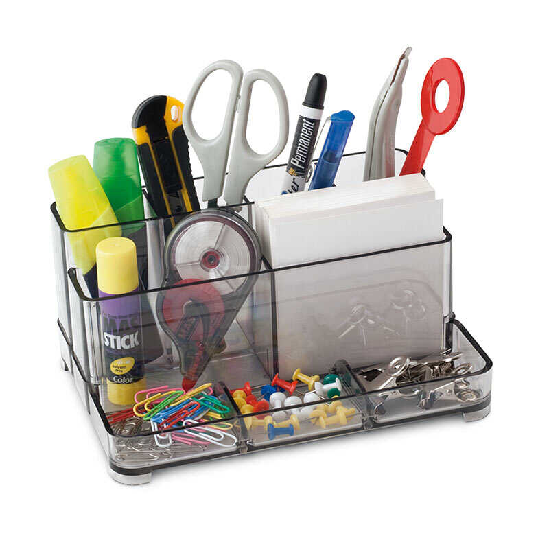 Mas 810 Desk Organizer Kalemlik Şeffaf