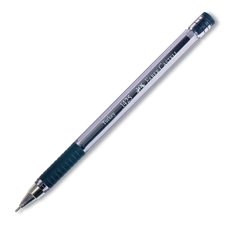 Faber Castell 1425 Tükenmez Kalem İğne Uçlu 0.7 mm - Siyah