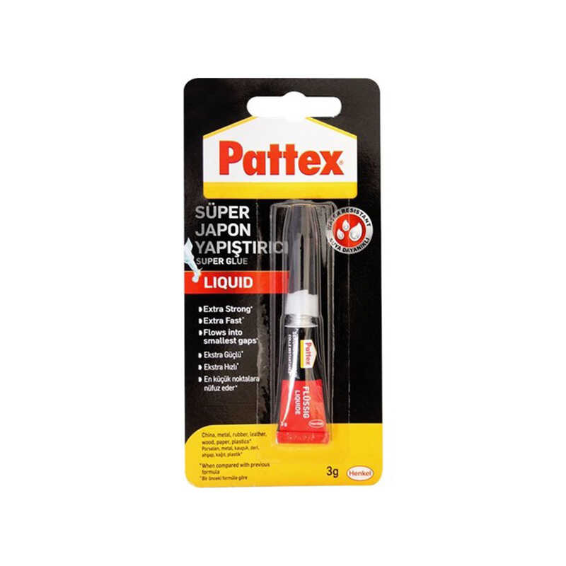 Pattex Yapıştırıcı Japon Süper Hızlı 3 gr