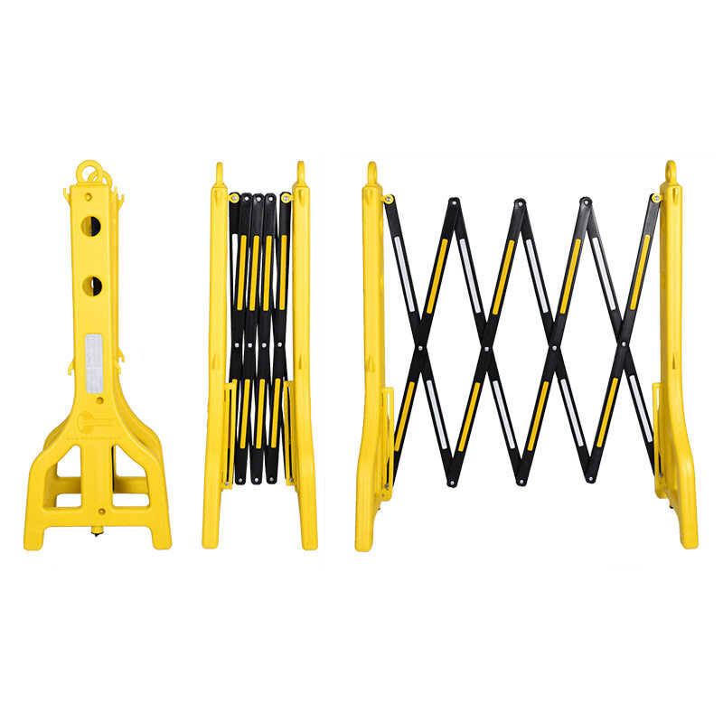 Akordiyon Bariyer Sarı 2,5 mt Tr7002