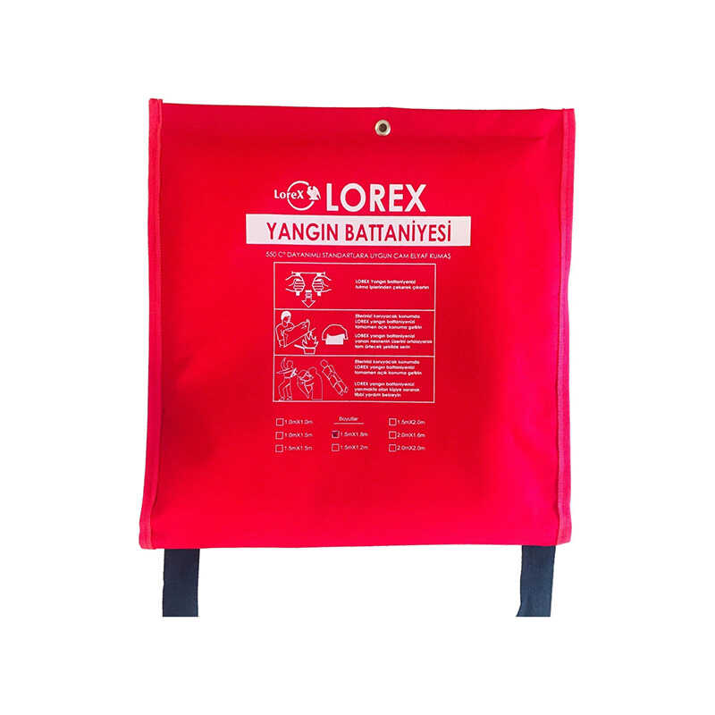 Yangın Battaniyesi 150x180 Çantalı