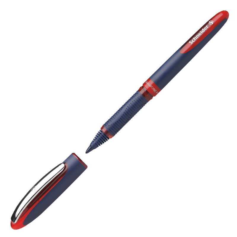 Schneider One Business Roller Kalem Konik Uçlu 0.6 mm - Kırmızı