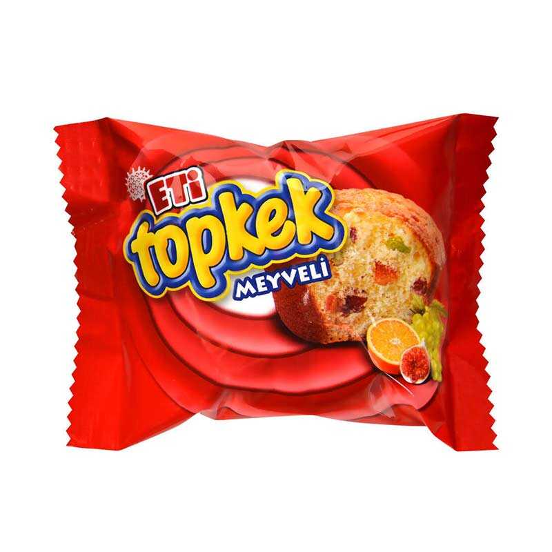 Eti Topkek Meyveli Kek 40 gr 24'lü Paket