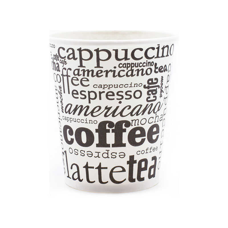 Taroks Coffee Desen Karton Bardak 7 Oz 50li