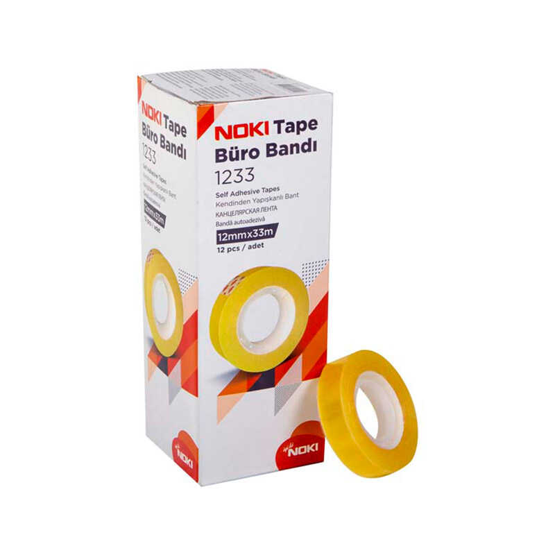 Noki Selefon Bant 12 mm x 33 m 12 Adet