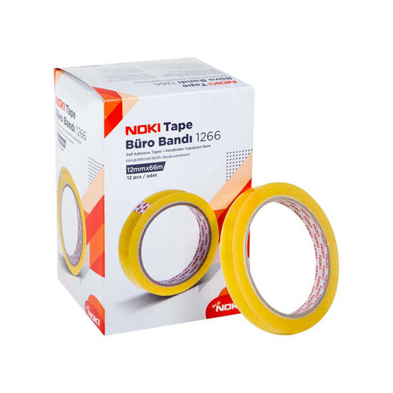 Noki Selefon Bant 12 mm x 66 m 12 Adet