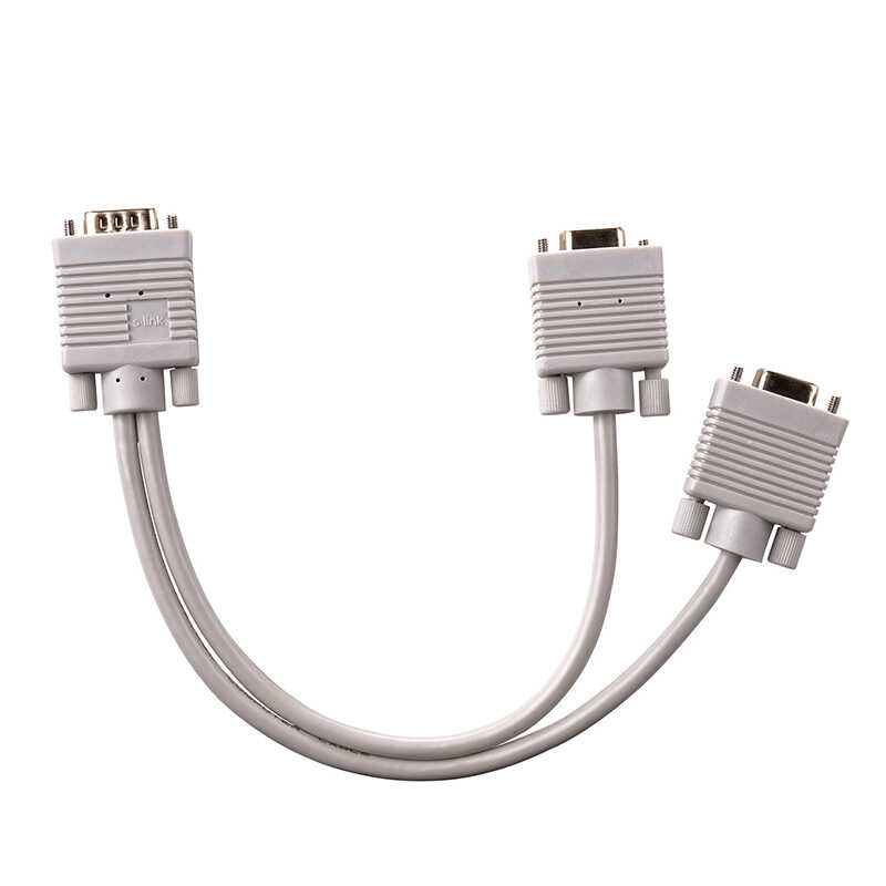 S-link SLX-VGA152 Vga 2li Çoklayıcı Kablo