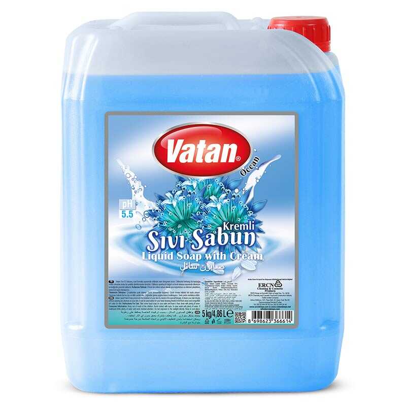 Vatan Sıvı Sabun Kremli Okyanus 5 L 