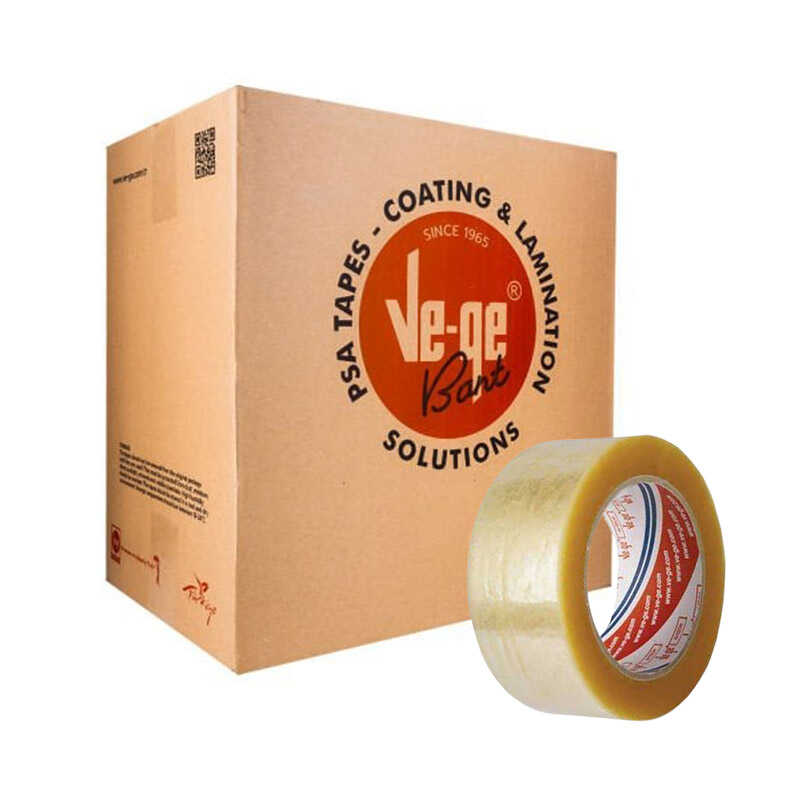 Vege Fil Holtmelt Koli Bandı 45 mm x 100 m Şeffaf 48 Adet (1 Koli)
