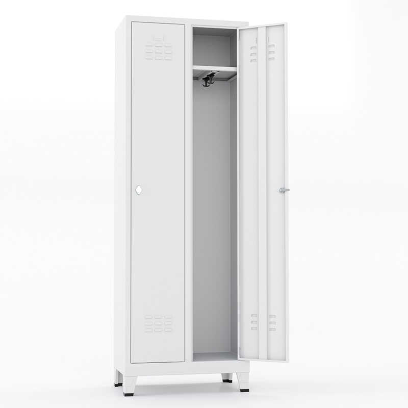 Metal Standart Soyunma Dolabı 2 Li T-E02