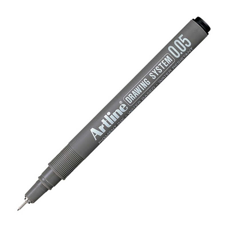 Artline 2305 Çizim Kalemi Drawing System 0.05 Siyah