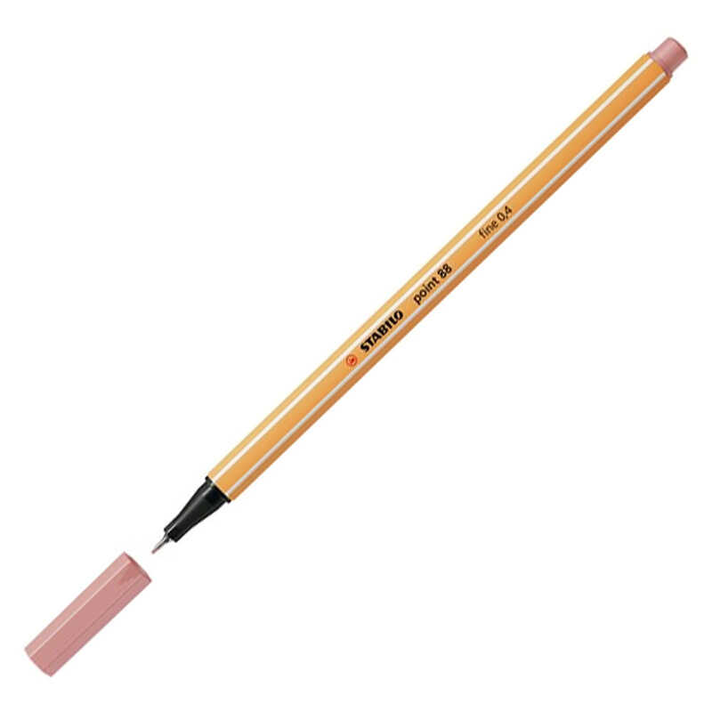 Stabilo 88/28 Keçe Uçlu Kalem 0.4 mm Köpüklü Pembe
