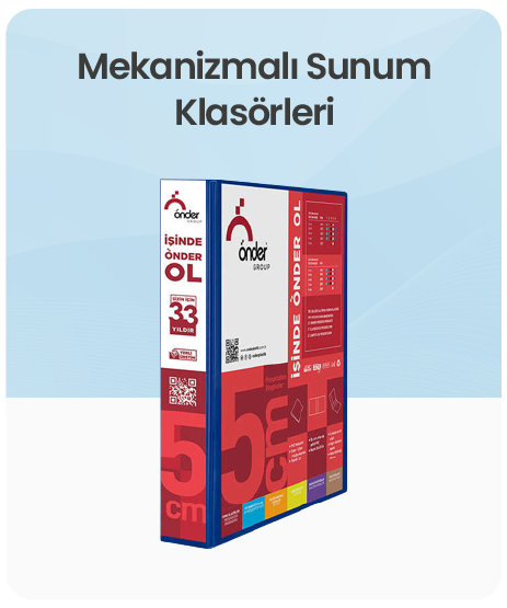 Mekanizmalı Sunum Klasörleri kategorisi için resim