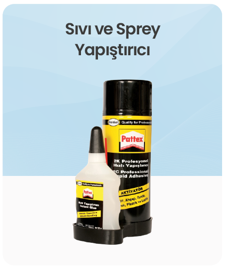Sıvı ve Sprey Yapıştırıcı kategorisi için resim