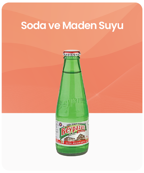 Soda ve Maden Suyu kategorisi için resim