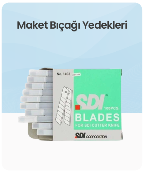 Maket Bıçağı Yedekleri kategorisi için resim