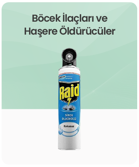 Böcek İlaçları ve Haşere Öldürücüler kategorisi için resim