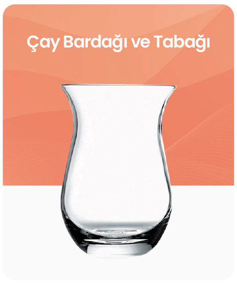 Çay Bardağı ve Tabağı kategorisi için resim