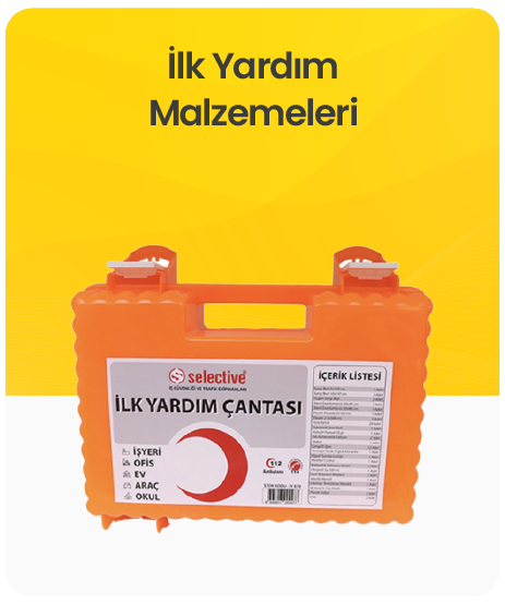 İlk Yardım Malzemeleri kategorisi için resim