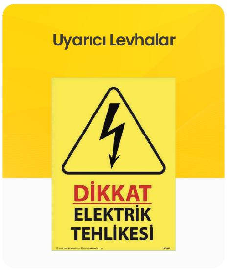 Uyarıcı Levhalar kategorisi için resim