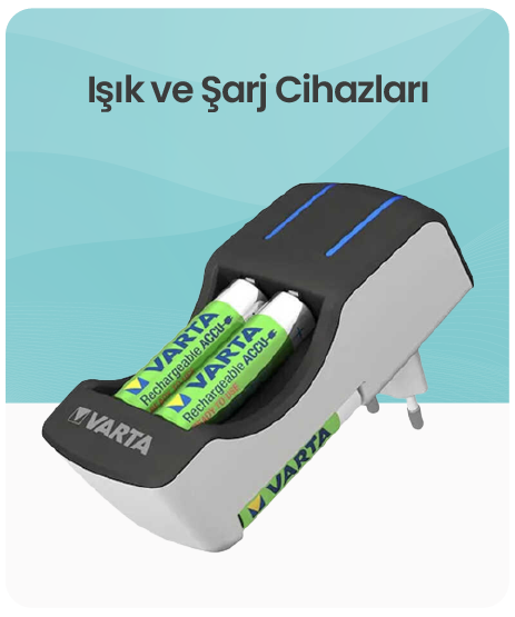 Işık ve Şarj Cihazları kategorisi için resim