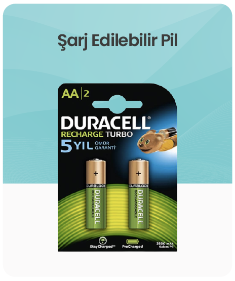 Şarj Edilebilir Pil kategorisi için resim