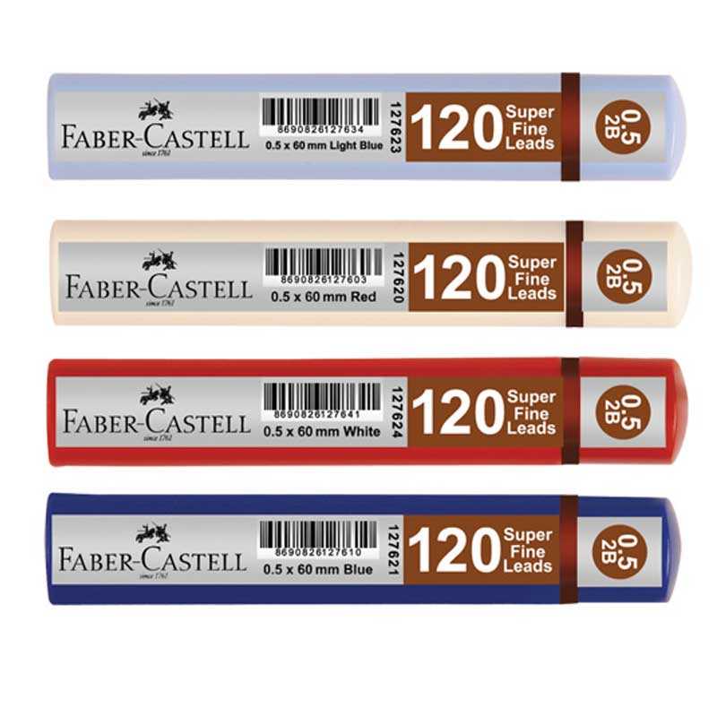 Faber Castell Kalem Ucu  0.5  120'li Tüp